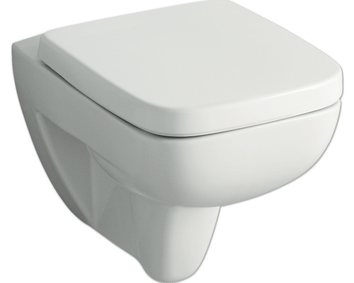 Wandhangend toilet van keramiek met spoelreservoir