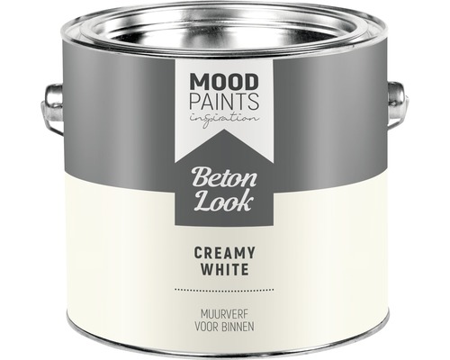 MOODPAINTS Muurverf Betonlook creamy white 2,5 l