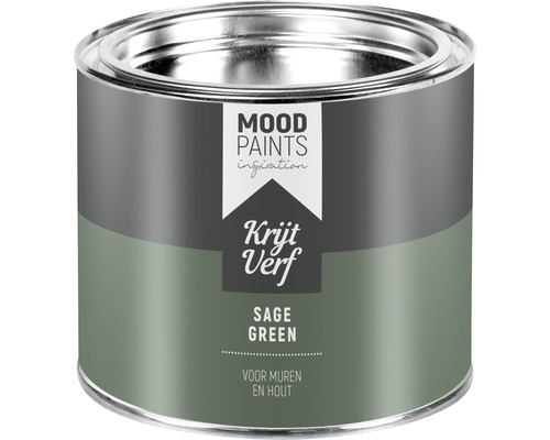 MOODPAINTS Krijtverf sage green 500 ml-0