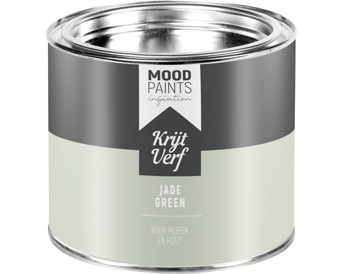 MOODPAINTS Krijtverf jade green 500 ml Verf Jade Groen voor muren en hout