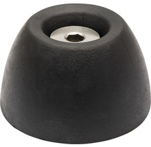 WAGNER Deurstopper EH 5200 Ø 50x30 mm rubber zwart-thumb-0