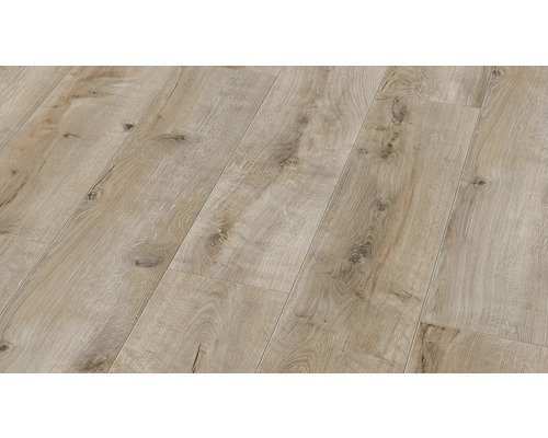 Close-up van laminaatvloer met houtlook