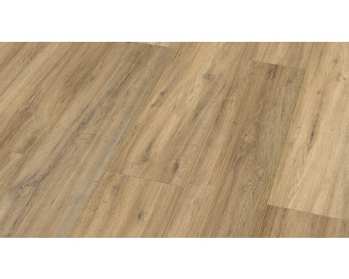Close-up van laminaatvloer met houtlook