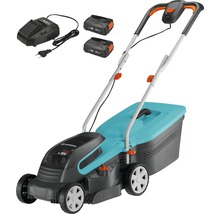 Gardena accugrasmaaier met accu''s en oplader
