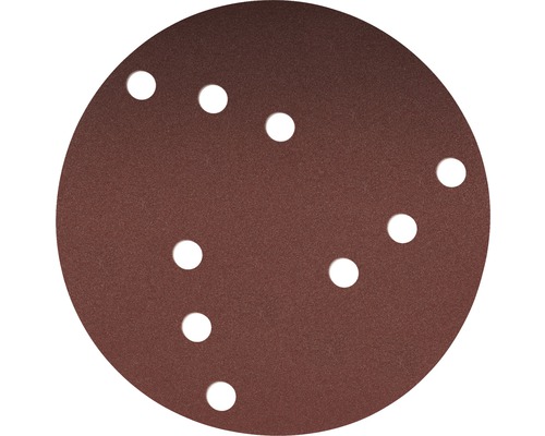 Rond schuurpapier met gaten voor schuurwerkzaamheden.