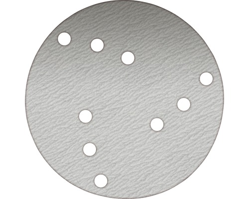 Rond schuurpapier met gaten