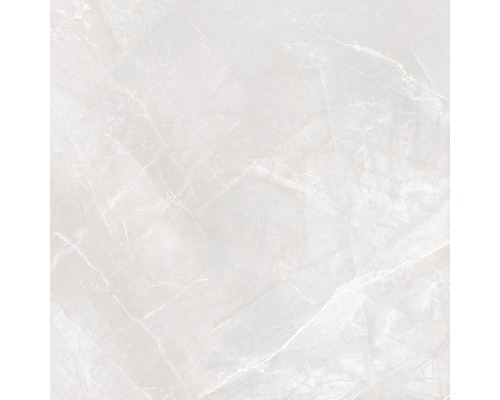 Wand- en Vloertegel Armani lichtgrijs gepolijst 60x60 cm gerectificeerd