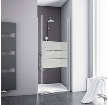 SCHULTE Nis douchedeur Alexa Style 2.0 decor depoli light 90x192 cm aluminium