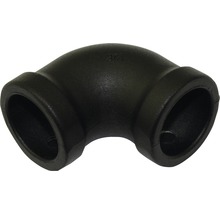 GARDINIA Industrial Home bocht zwart ø 25 mm