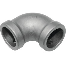 GARDINIA Industrial Home bocht zilver ø 25 mm