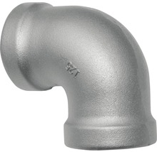 GARDINIA Industrial Home bocht zilver ø 25 mm