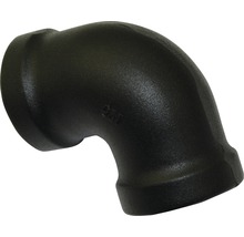 GARDINIA Industrial Home bocht zwart ø 25 mm