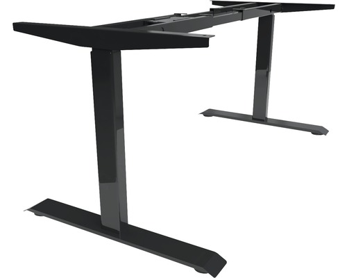 Bureau onderstel E-MORE 2M2S zit-sta elektrisch verstelbaar 69,5-114,5 cm zwart