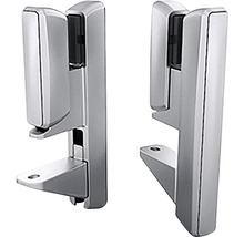 Twee douchecabinebeslag voor wandmontage