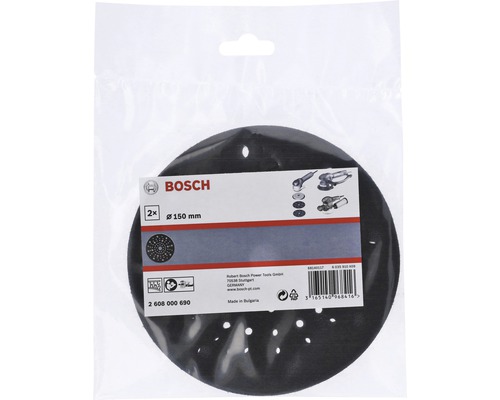 Bosch schuurschijven, diameter 150 millimeter, twee stuks