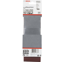 Bosch schuurbandset voor hout en verf, korrel 60/80/100, afmeting 75x457 millimeter