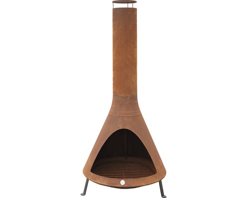 WESTMANN Terrashaard met grillfunctie staal roest