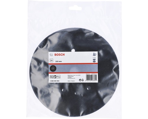 Bosch schuurschijven, diameter 215 millimeter, in verpakking