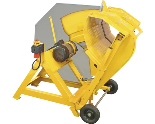 Brandhoutzaag met wielen