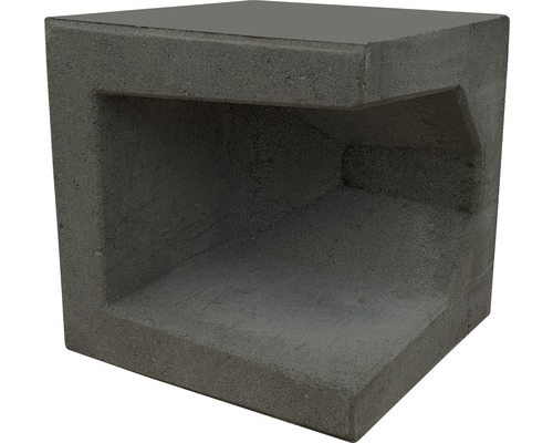 DIEPHAUS U-element hoek antraciet 40x40x40 cm