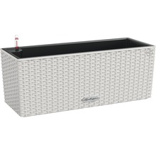 Plantenbak in rotan-design met waterniveau-indicator