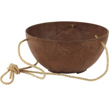 Kunststof hangpot met touwophanging