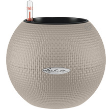 Ronde plantenpot met irrigatiesysteem en Lechuza logo