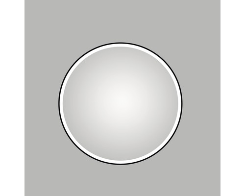 LED lichtspiegel Black Circular Ø120 cm-0