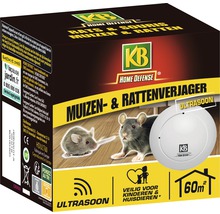 KB Muizen en ratten verjager ultrasoon 60 m²-thumb-1
