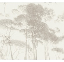 Behang met bosmotief