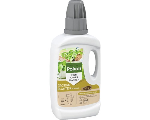 Pokon kamerplantenvoeding voor groene planten in een fles van 500 milliliter