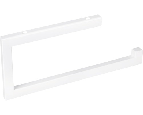 Witte papierrolhouder voor wandmontage