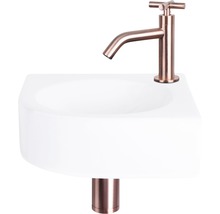 DIFFERNZ Fonteinset Wolga keramiek roodkoper 30x30x10 cm