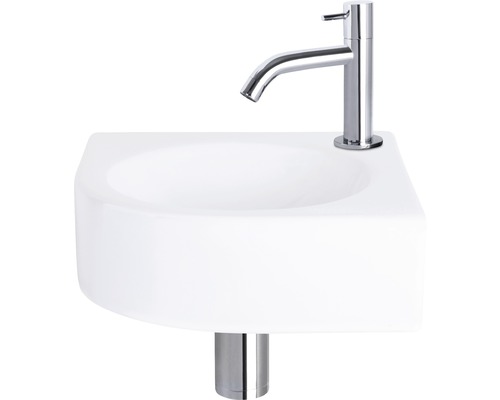 Opzetwastafel met kraan