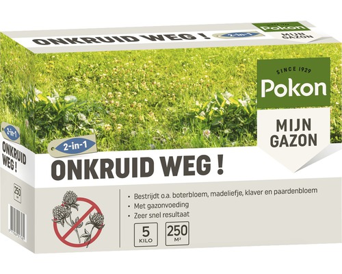 Pokon Mijn Gazon Onkruidbestrijder, 5 kilogram, voor 250 vierkante meter