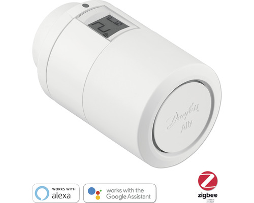Danfoss Ally radiatorthermostaat met display