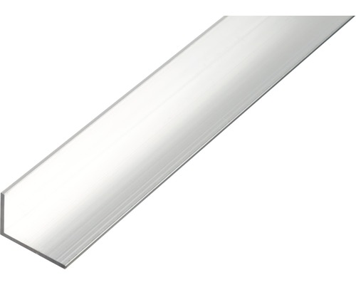 GAH.ALBERTS Hoekprofiel 70x40x3 mm aluminium blank, 200 cm