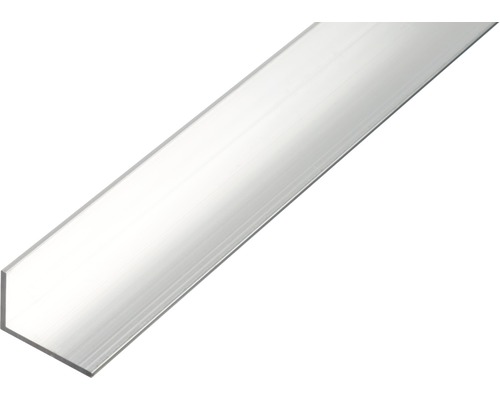 GAH.ALBERTS Hoekprofiel 70x40x3 mm aluminium blank, 200 cm Aluminium hoekprofiel
