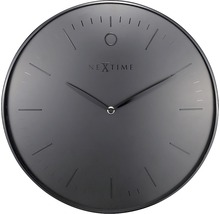 NEXTIME Wandklok Glam zwart ø 40 cm