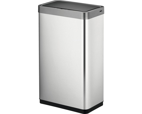 Afvalemmer van roestvrij staal met deksel