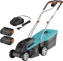 Gardena accu grasmaaier met accu''s en oplader