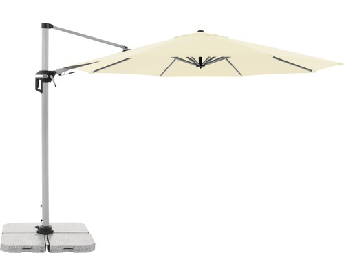 DOPPLER Zweefparasol Active naturel Ø 370 cm