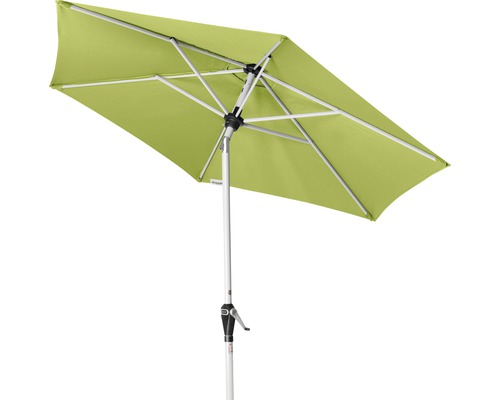 Rechthoekige parasol met slinger en frame