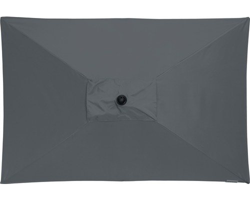 Rechthoekige parasol voor buiten, bovenaanzicht