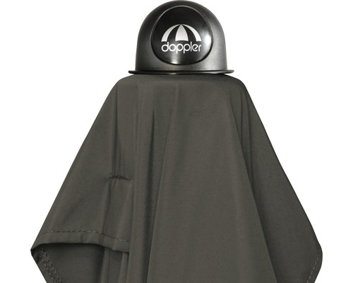 Gesloten paraplu met Doppler logo