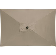 DOPPLER Parasol Active grijs/beige 210x140 cm