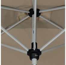 DOPPLER Parasol Active grijs/beige 210x140 cm