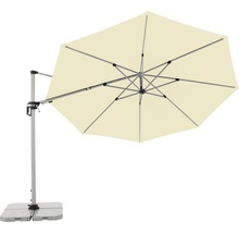 Vrijhangende parasol met voet