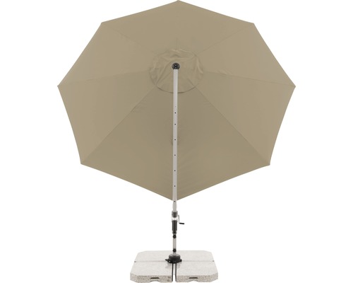 Tuinparasol met parasolvoet