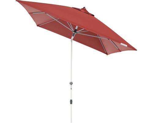 Rechthoekige parasol met metalen frame